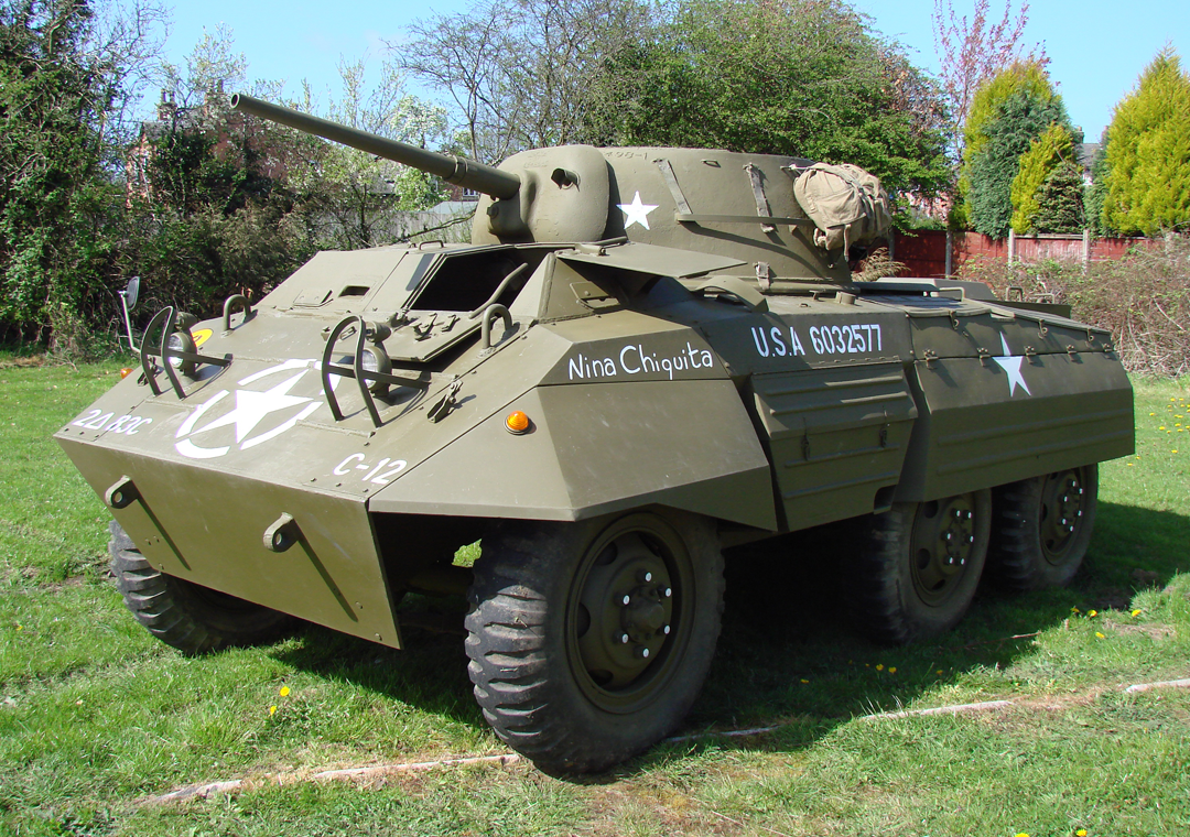 M8 Greyhound for hire actual photo of vehicle